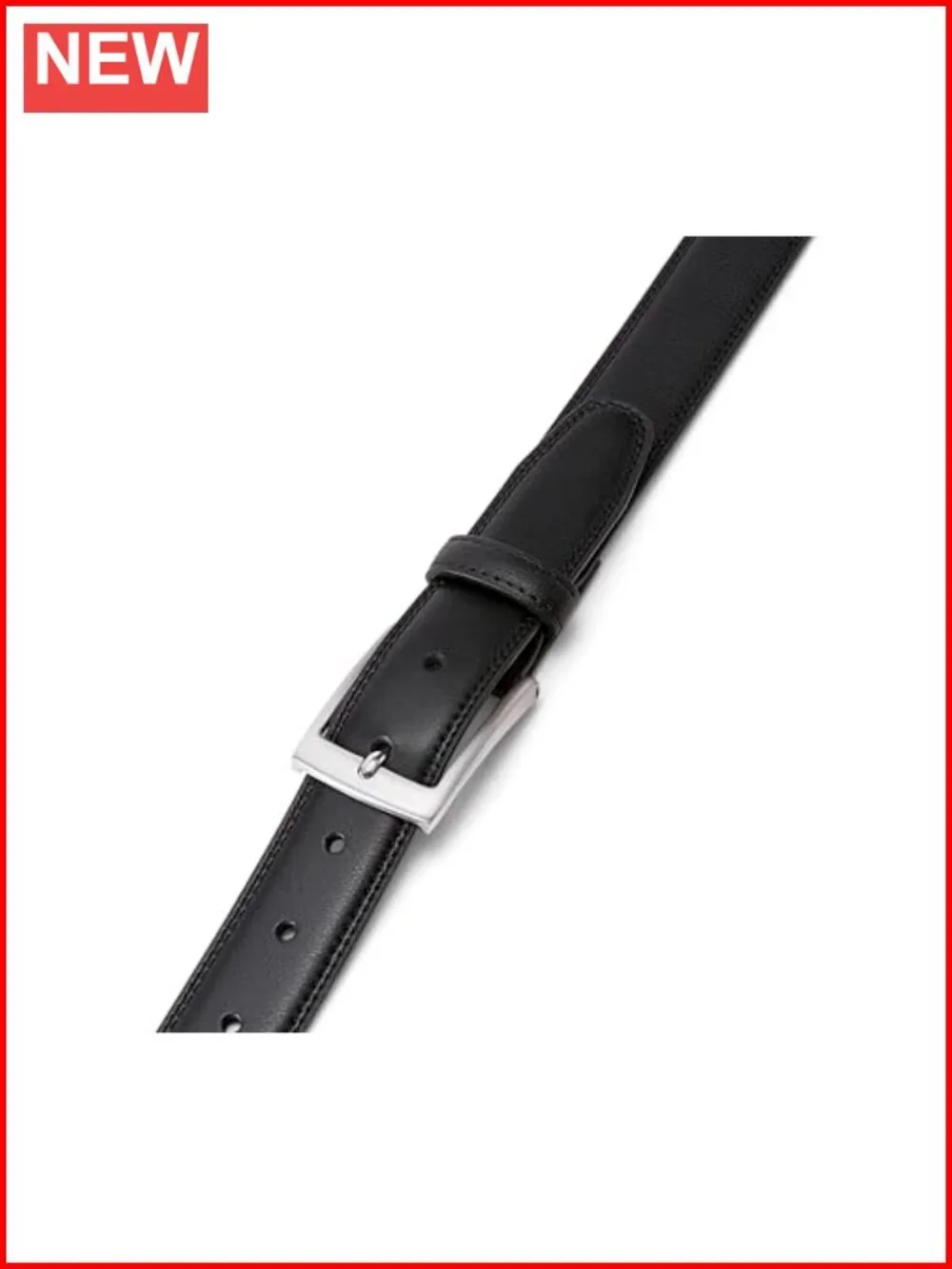 Men's Genuine Leather Dress Belt, Handmade, 100% Cow Leather, Classic Dress